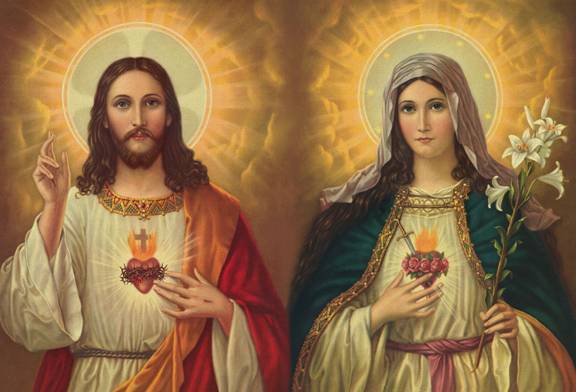 SacredheartofJesusandImmaculateHeartofMary