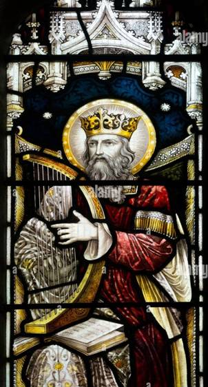 King David with Harp